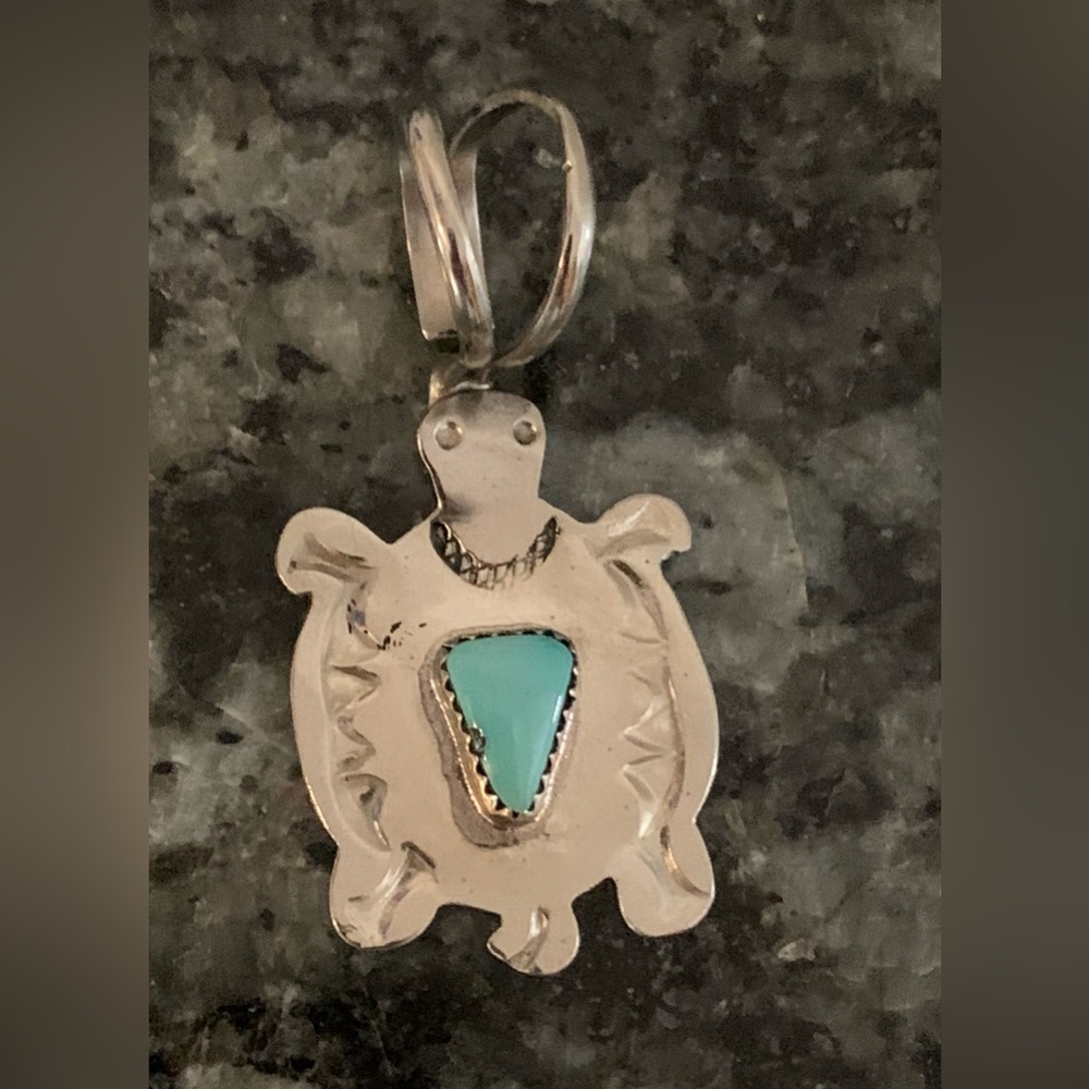 Native Turtle Pendant